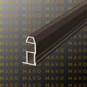 Профиль вертикальный MS161 Венге табако (A51)